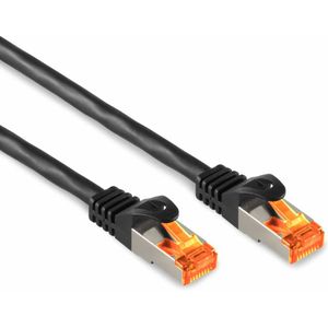 S/FTP CAT6a 10 Gigabit outdoor netwerkkabel met PE mantel / zwart - 5 meter