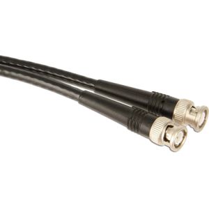 BNC - BNC Kabel - RG58 - 50 Ohm - Zwart - 0,50 Meter