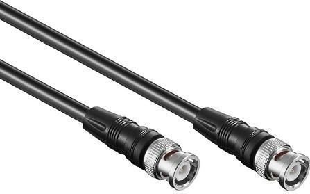 BNC - BNC Kabel - RG59 - Zwart - 75 Ohm - 3 Meter