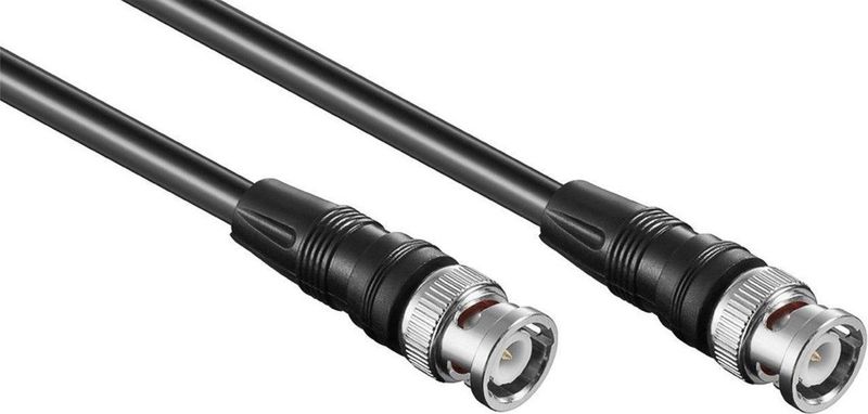 BNC (m) - BNC (m) kabel - RG59 - 75 Ohm / zwart - 10 meter