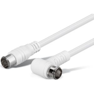 F-quick - Coaxkabel - Wit - 1,5 Meter - F-quick Connectoren