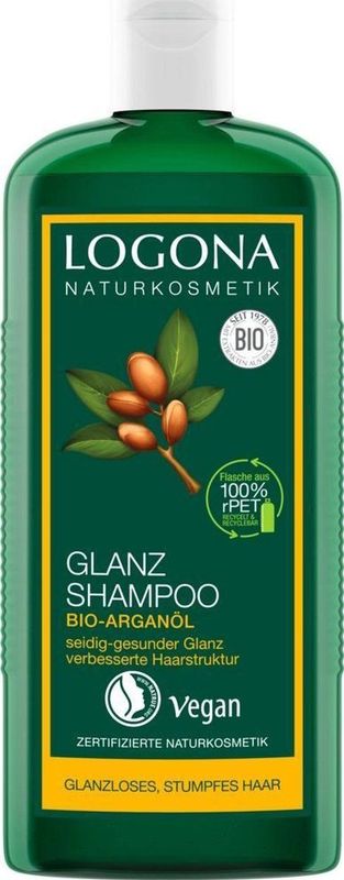 Logona - Glansshampoo - 250 ml - Biologische Arganolie