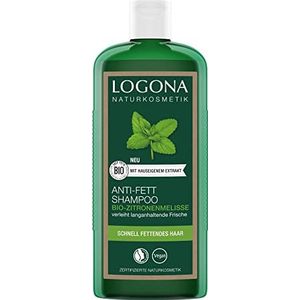 LOGONA - Anti-Vetshampoo - 100% Recyclebare Fles - Biologische Citroenmelisse