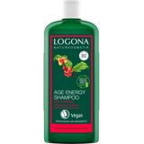 LOGONA - AGE ENERGY - Shampoo - Organisch - Met Cafeïne en Gojibessen