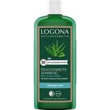 Logona - Bio-Aloë Vera - Shampoo - 250 ml - Veganistisch, Hydraterende Verzorging voor Beschadigd en Droog Haar