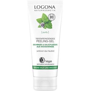 Logona - Clarifying Exfoliating Gel - Gezichtscrub - Geen Microplastics - 125ml