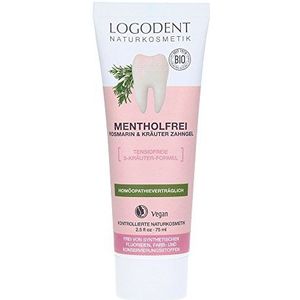 LOGODENT - Dentifrice Doux - 75ml - Sans Tenside - 5 Herbes