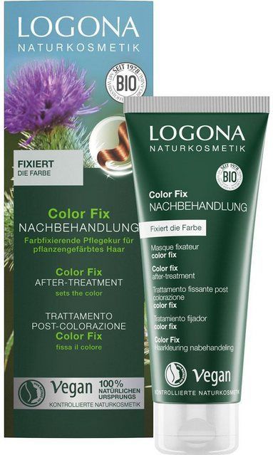 LOGONA - Color Fix - Crème - 2 x 100 ml - Vegan - Natuurlijke Cosmetica