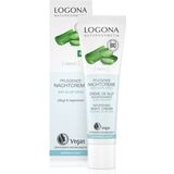 Logona Classic Nourishing Night Cream Organic Aloe Vera Nachtcrème, 30 ml