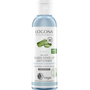 Logona - Mild Oog Make-up Remover - 125 ml - Biologische Aloë Vera & Biologische Amandelolie