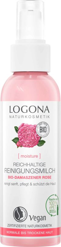 Logona - Rijke Reinigingsmelk - Gezichtsreiniging - Biologisch - 200ml