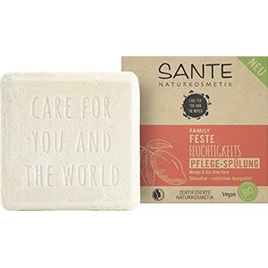 Sante Naturkosmetik - Mango & Biologische Aloë Vera - Vaste Conditioner Bar - 60 g - Hydraterende Verzorging