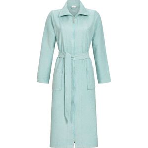 Ringella - Badjas - Groen - Badstof - Ritssluiting - Lange Mouwen