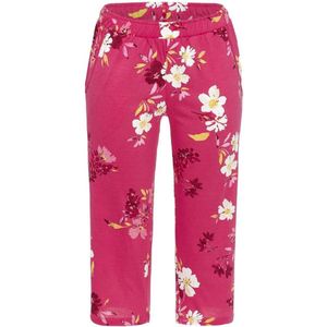 Fuchsia gebloemde driekwartbroek Ringella - Roze - Maat - 40