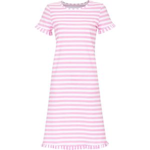 Katoenen nachthemd roze strepen Ringella - Roze - Maat - 38