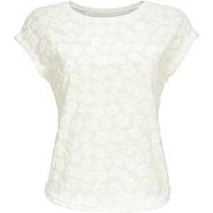 Ringella Bloomy t-shirt jacquard-badstof wit 5258417 - 36