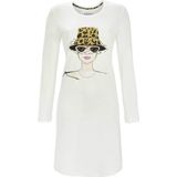 Ringella - Eyecatcher 5511001 - Dames Nachthemd - Champagner