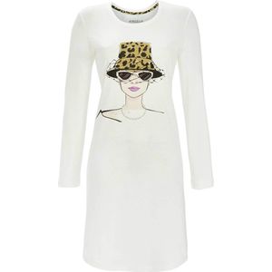 Ringella - Eyecatcher 5511001 - Dames Nachthemd - Champagner