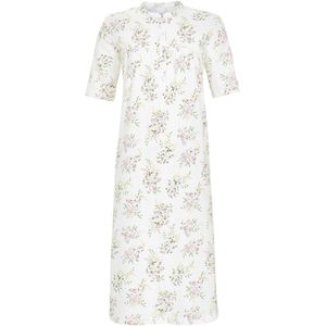 Romesa Intemporel nachthemd voor dames, met lange mouwen, herfst, winter, opgeruwd, maat M-XXL, Türkis