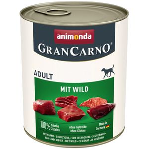 Extra voordelig! animonda GranCarno Original Adult Hondenvoer - met Wild