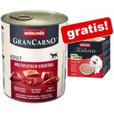 6x800g Original Adult Puur Rund animonda GranCarno Hondenvoer