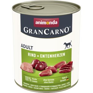 Natvoer Animonda GranCarno Original Kalfsvlees Eend 800 g