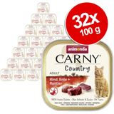 ANIMONDA Carny Country Rund, Lam + Fazant - natvoer voor katten - 100 g