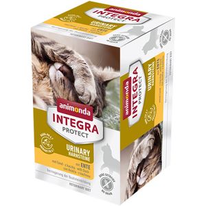 Sparpaket animonda Integra Protect Adult Urinary Oxalstein Schale 24 x 100g - mit Rind