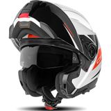 Schuberth C5 Eclipse - Wit / Zwart / Rood