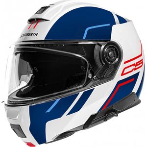 Schuberth C5 Master - Wit / Blauw / Rood