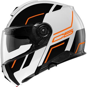 Schuberth - C5 Master - Systeemhelm - Wit Oranje