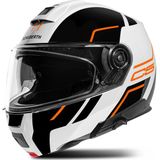 Schuberth - C5 Master - Systeemhelm - Wit - Oranje