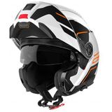 Schuberth - C5 Master - Systeemhelm - Wit - Oranje