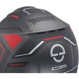 Schuberth C5 Omega - Systeemhelm - Antraciet Zwart Rood - Comfortabel en Veilig