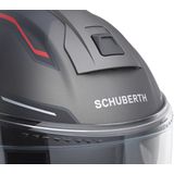 Schuberth C5 Omega - Systeemhelm - Antraciet Zwart Rood - Comfortabel en Veilig