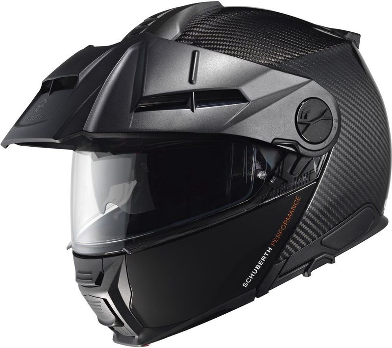 Schuberth - E2 Glossy Carbon - Systeemhelm - Zwart - Carbon