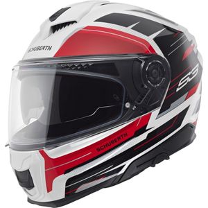 Schuberth - S3 - Integraalhelm - Wit Rood Zwart - Glasvezel