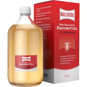 BALLISTOL - NEO-BALLISTOL - Huismiddeltje - 1 Liter - Massageolie voor Wondbehandeling en Desinfectie