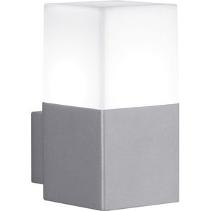 Trio Leuchten LED-buitenwandlamp / aluminium / inclusief E14 LED / hoogte 17 cm / 4 W / buitenlamp / titanium 220060187