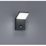 Trio Leuchten LED buitenlamp Pearl 221169142, gegoten aluminium antraciet, 1x 9 watt, zwart