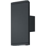 Trio Leuchten LED buitenlamp Colorado 228460242, gegoten aluminium antraciet, 2x 3 Watt