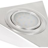 Trio Leuchten - Ecco - Wandlamp - Nikkel - Set van 3 - Metaal