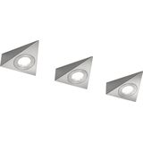Trio Leuchten - Ecco - Wandlamp - Nikkel - Set van 3 - Metaal
