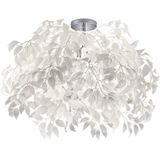 REALITY Leuchten Deckenleuchte »Leavy«, 3 flammig, Leuchtmittel E14  ohne Leuchtmittel, 3-flammige E14 Deckenlampe mit Blätteroptik, Ø 70 cm, Wohnzimmerlampe