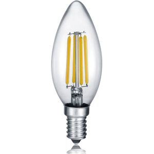 Trio Leuchten Ledlampen, glas, E14, 4 W, helder, 3,5 x 3,5 x 9,9 cm