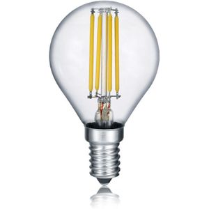 LED Gloeidraad Lamp - Druppelvorm - E14 - 4 Watt - Warmwit - 2700 Kelvin