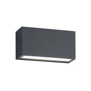 Trio Leuchten Trent 226960242 Wandlamp, aluminium, 10 W, antraciet