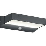 TRIO CUANDO - Wandlamp - Antraciet - incl. 1x SMD 11W - Bewegingssensor - Buitenverlichting - IP54