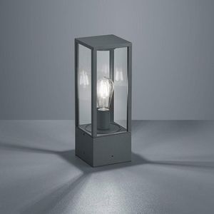 Trio Garonne tafellamp antraciet, geschikt voor 1 x E27