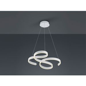 Trio Leuchten Francis 371310131 LED-hanglamp metaal met dimmer 52 W mat wit